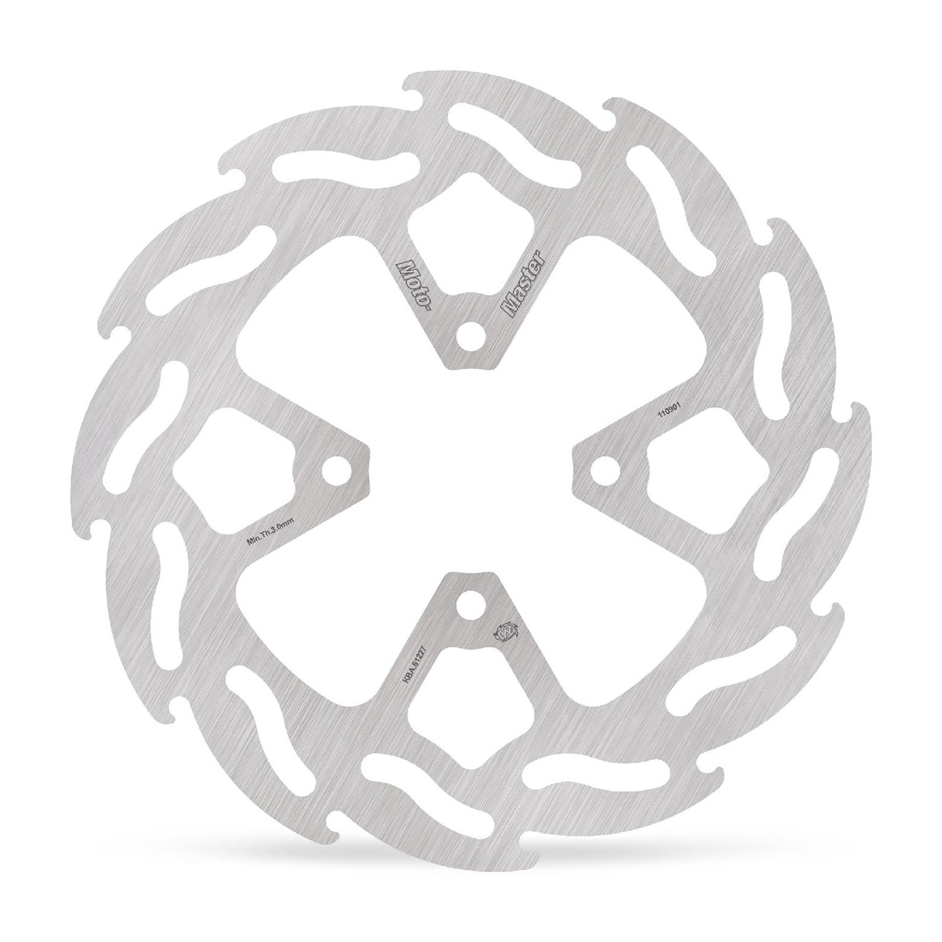 Moto-Master Bremsscheibe Flame hinten starr