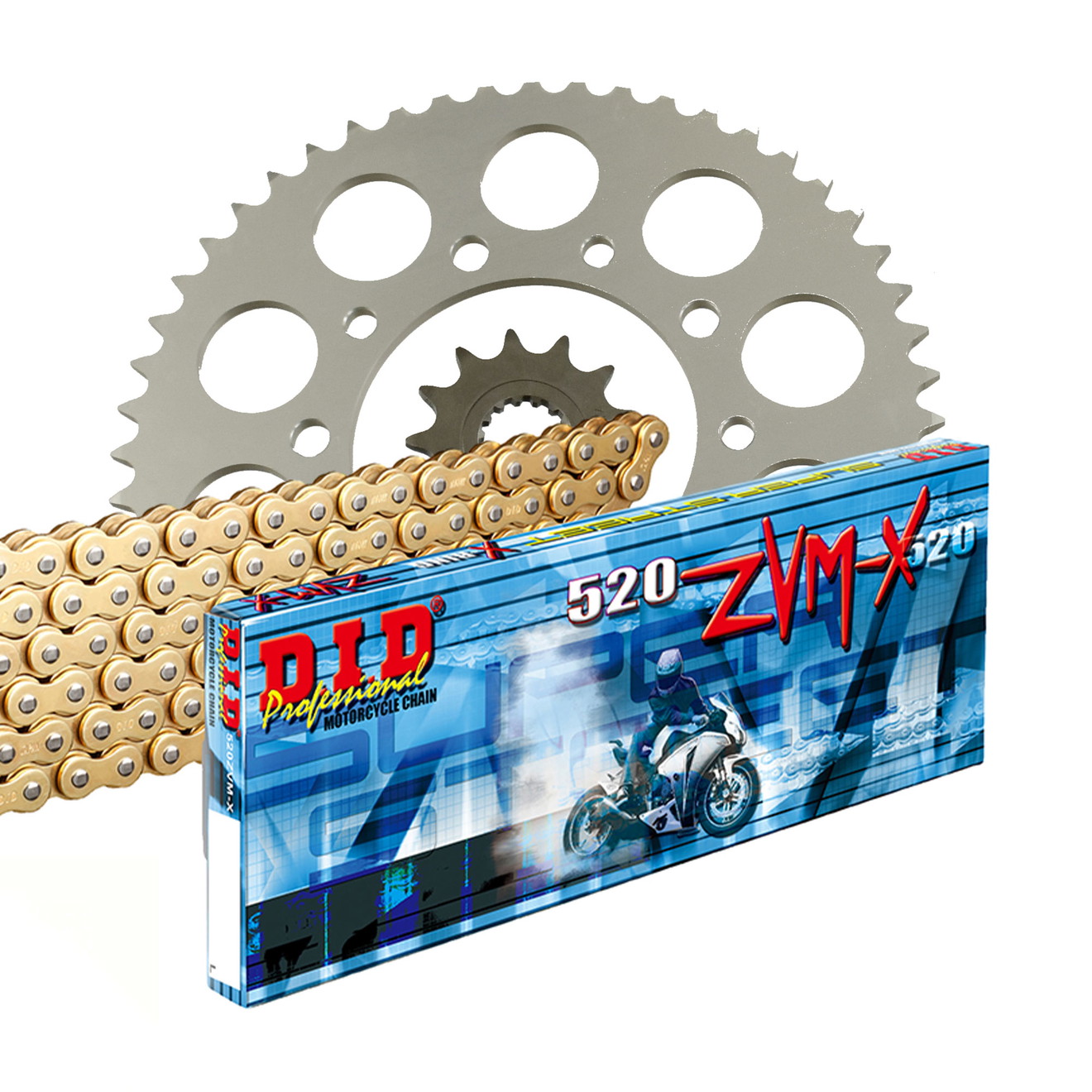 DID Kettensatz für Kymco MXU Reverse 50 07-15 520 ZVMX
