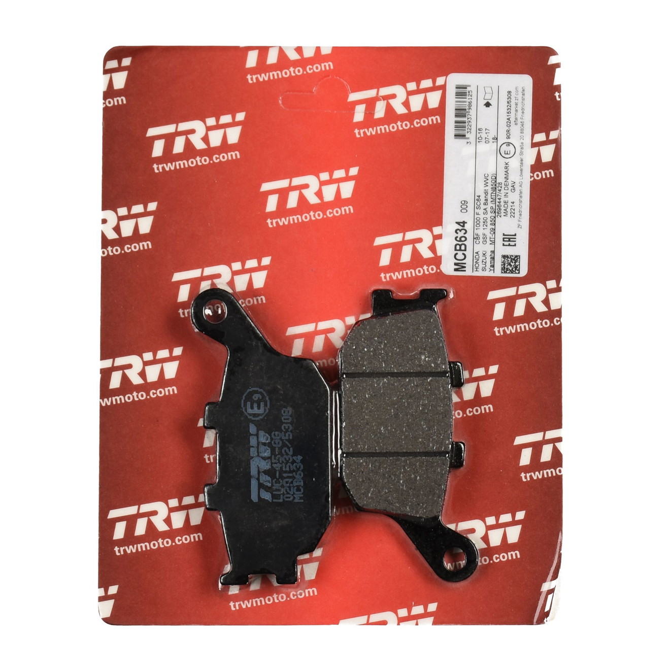 TRW Bremsbelag organisch MCB634