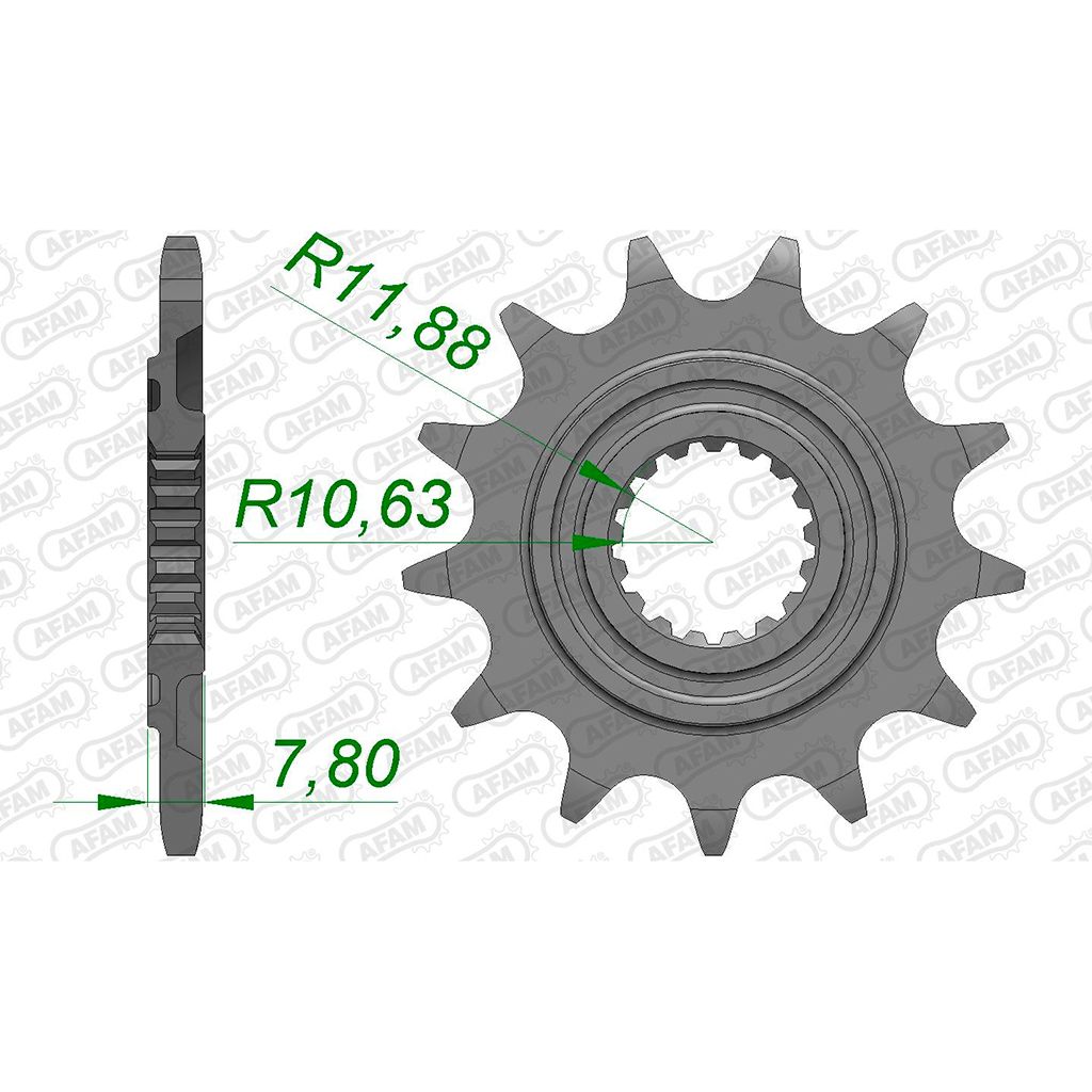 AFAM Ritzel #520 SC