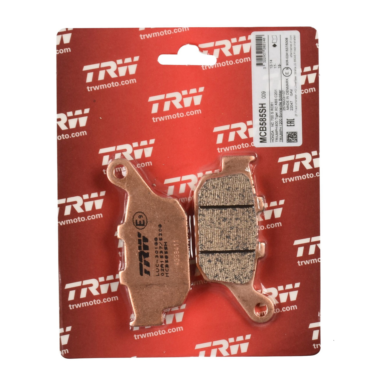 TRW Bremsbelag Sinter Street