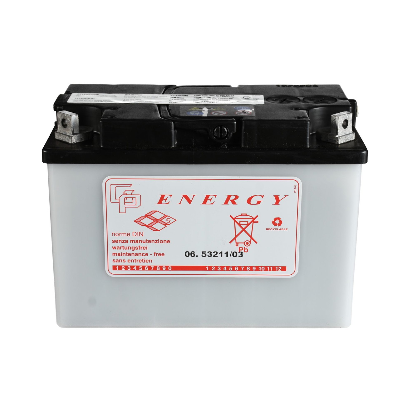 MotoLibre Batterie 12V 32AH Blei-Säure
