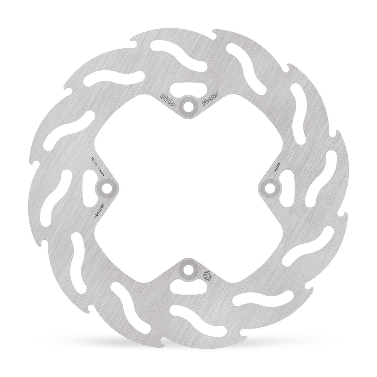 Moto-Master Bremsscheibe Flame hinten starr mit ABE