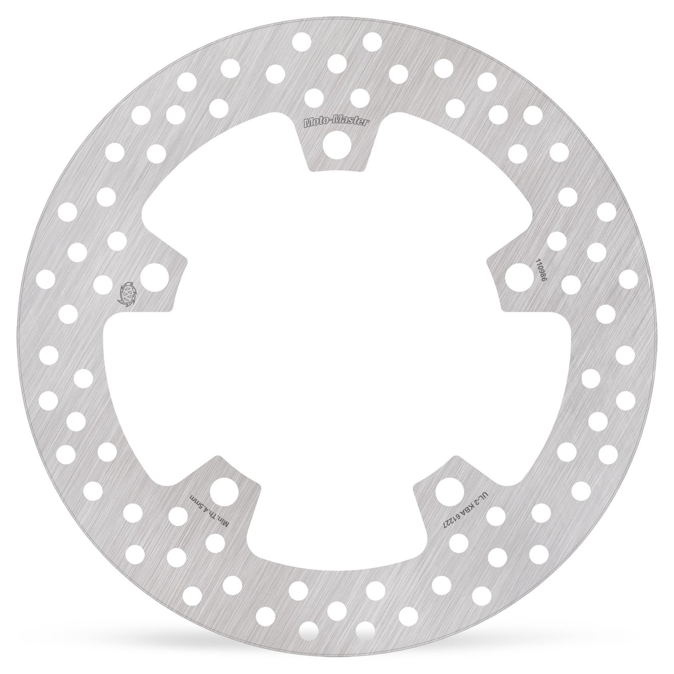 Moto-Master Bremsscheibe Halo hinten starr mit ABE