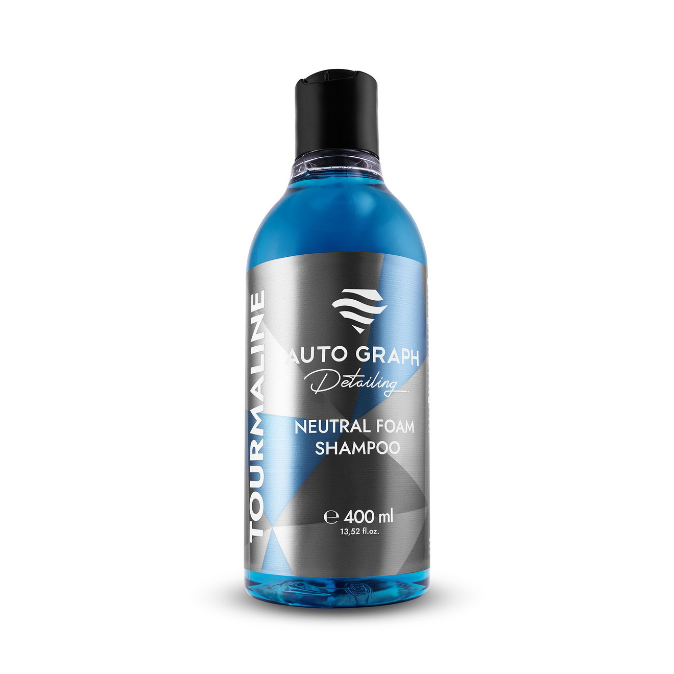 AUTO GRAPH TOURMALINE pH-neutral Autoshampoo Foam Blue 400ml
