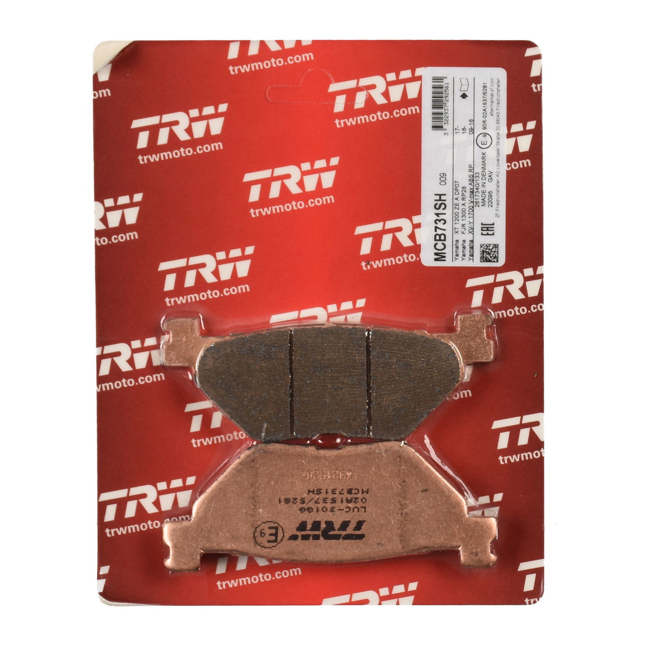 TRW Bremsbelag Sinter Street