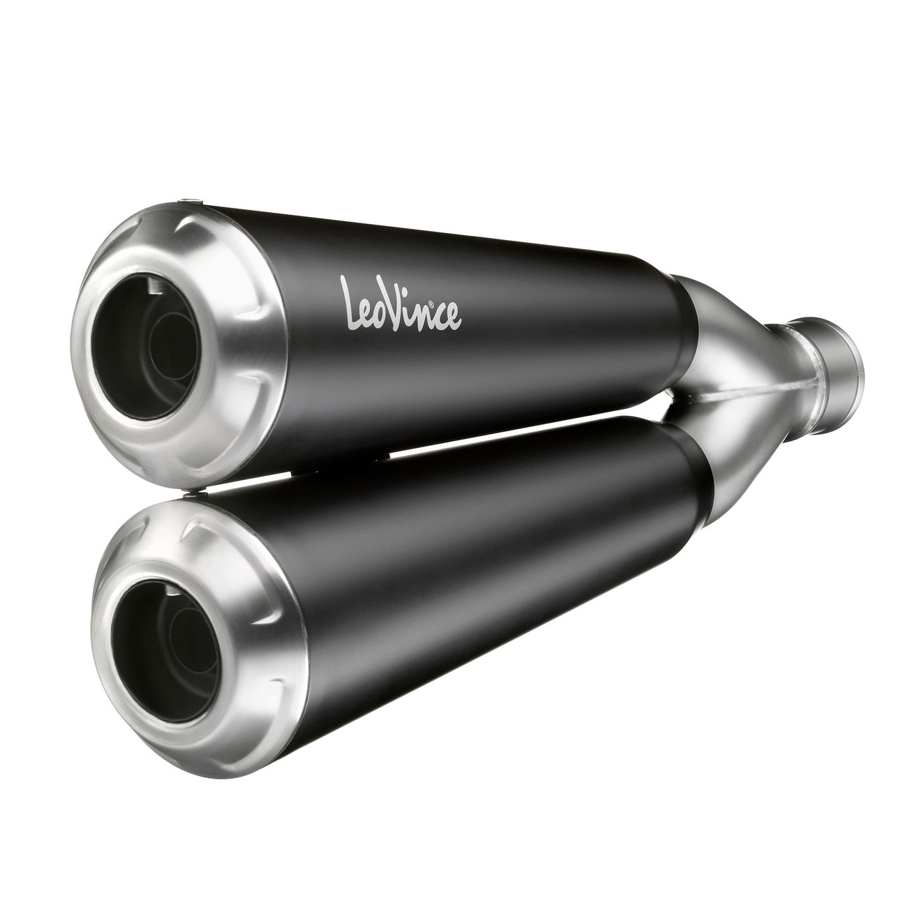 LeoVince Auspuff GP Duals Komplettanlage schwarz