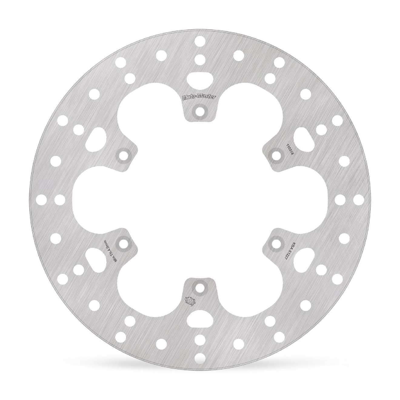 Moto-Master Bremsscheibe Halo hinten starr mit ABE
