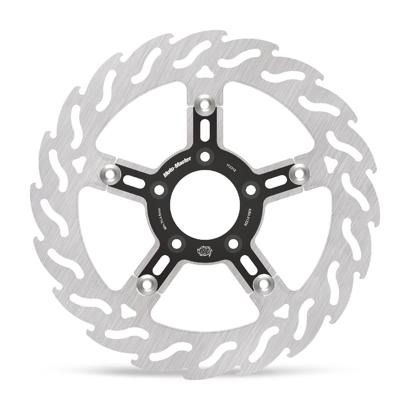 Moto-Master Bremsscheibe Flame vorn links schwimmend Alu-Innenring