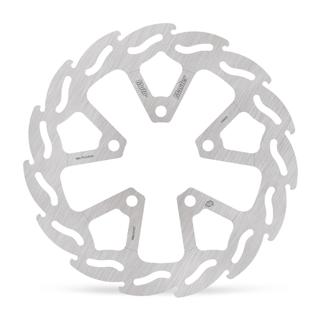 Moto-Master Bremsscheibe Flame hinten starr