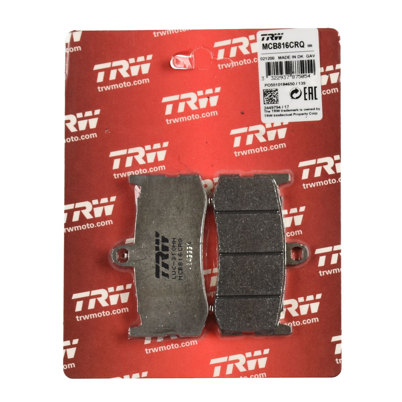 TRW Bremsbelag Hyper Carbon