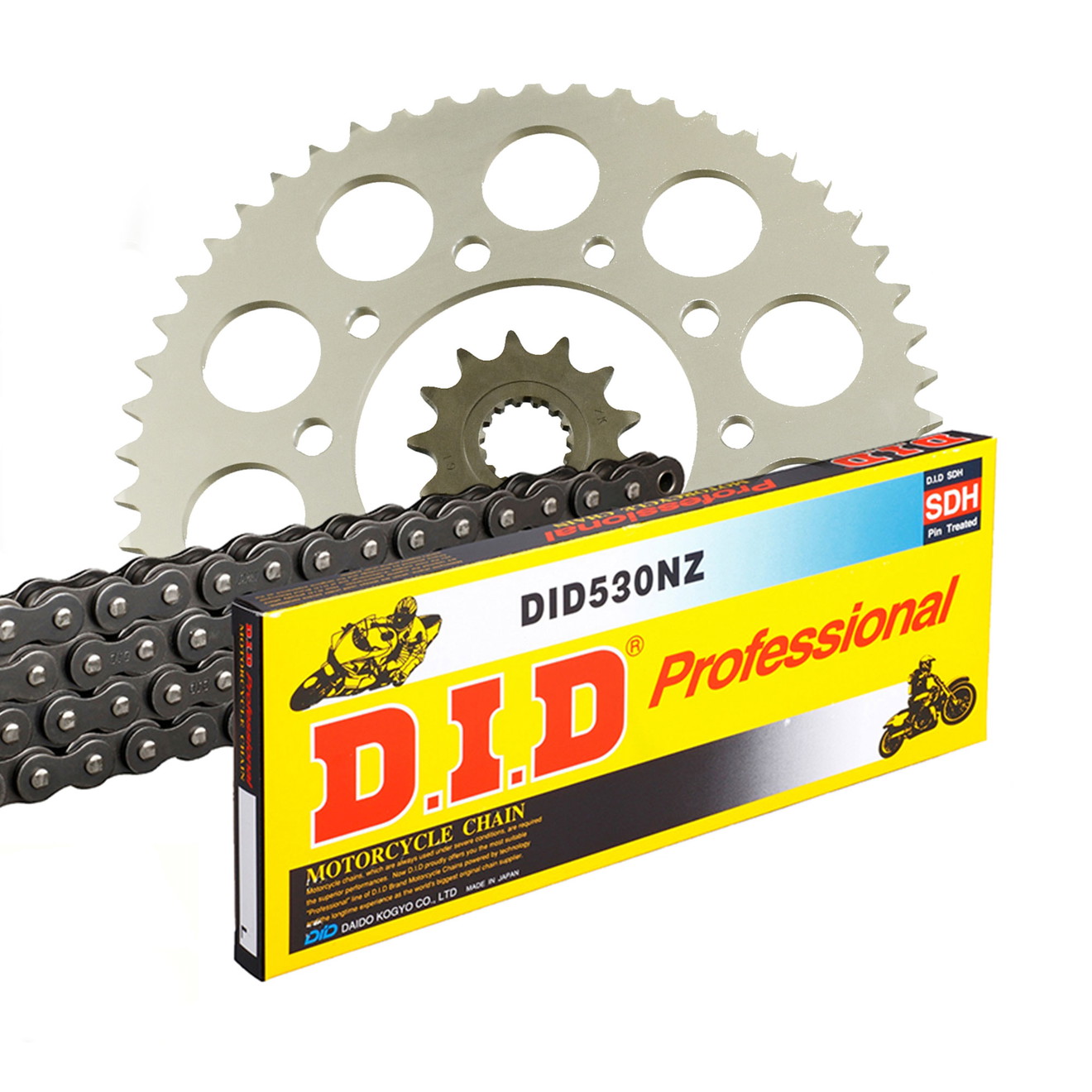 DID Kettensatz für Yamaha XS 360 76-78 530 NZ