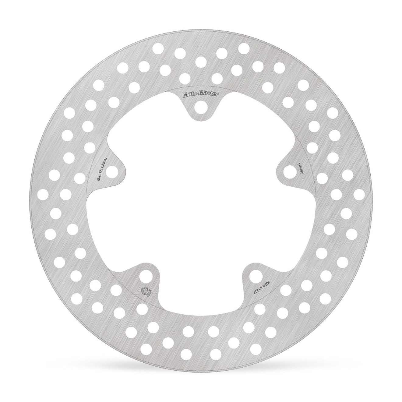 Moto-Master Bremsscheibe Halo hinten starr mit ABE