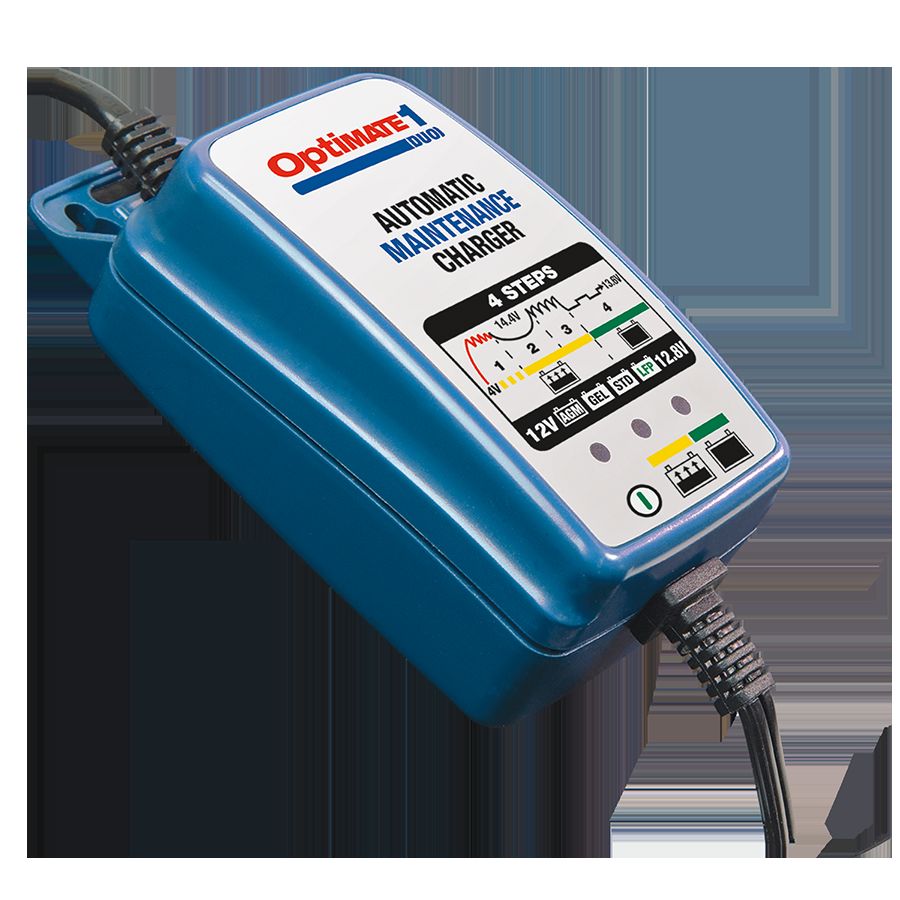 Optimate 1Duo Batterieladegerät 12V Lithium und Bleisäure