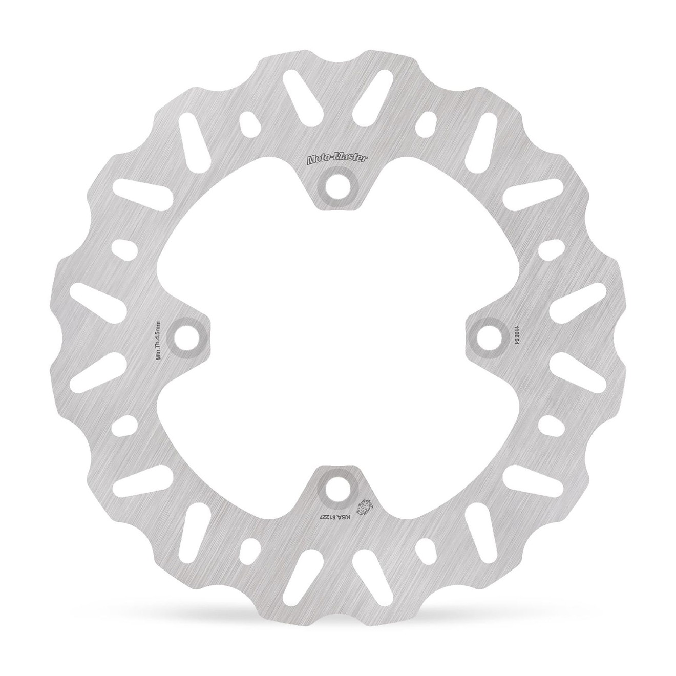Moto-Master Bremsscheibe Nitro hinten starr mit ABE