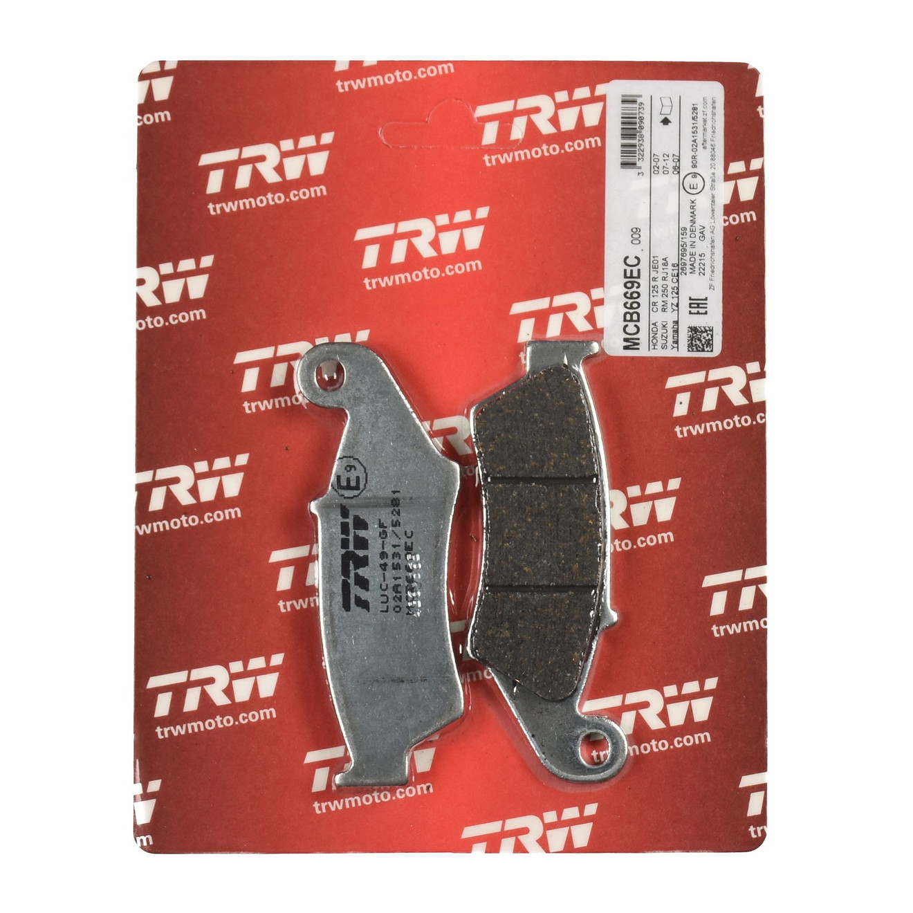 TRW Bremsbelag organisch