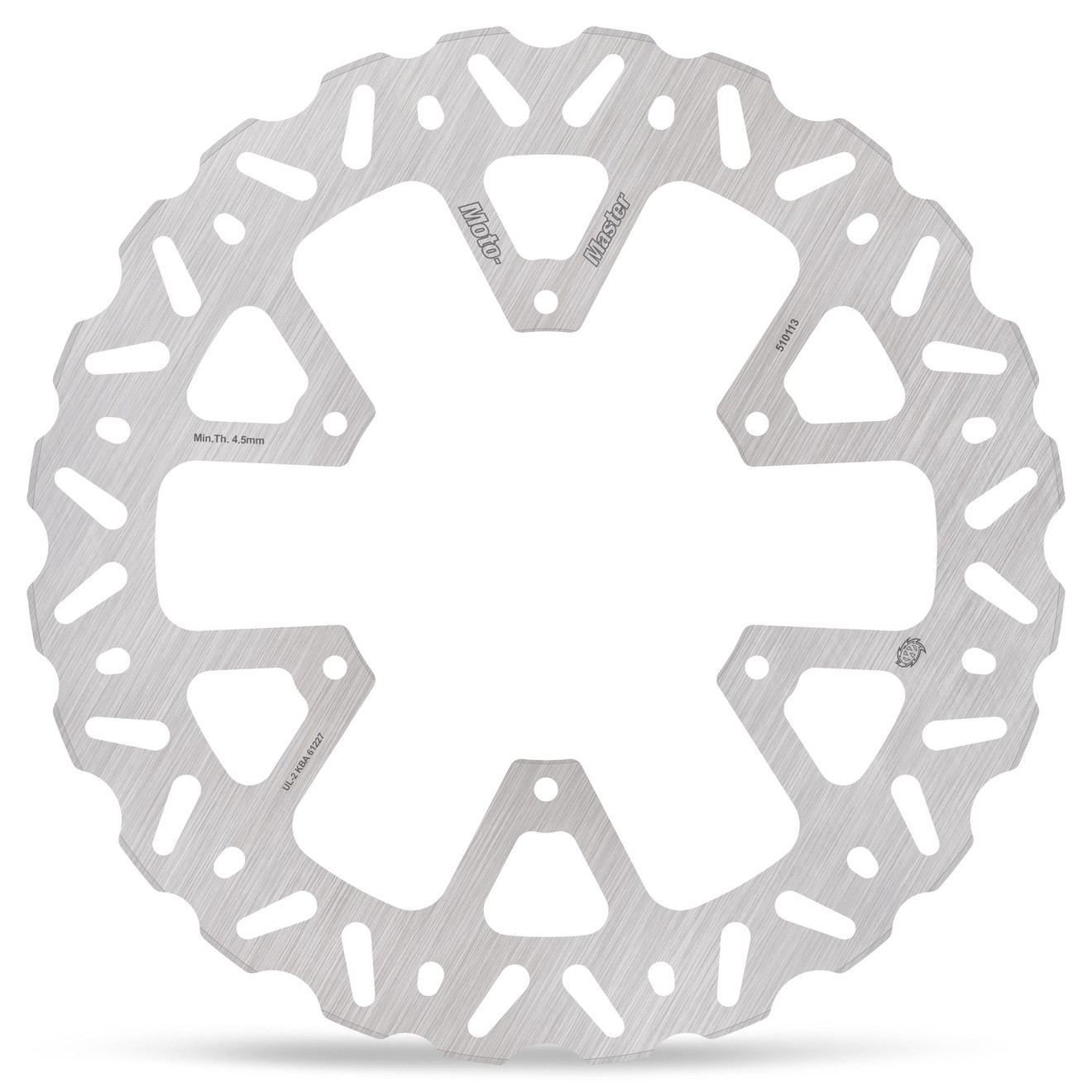 Moto-Master Bremsscheibe Nitro Road hinten starr mit ABE