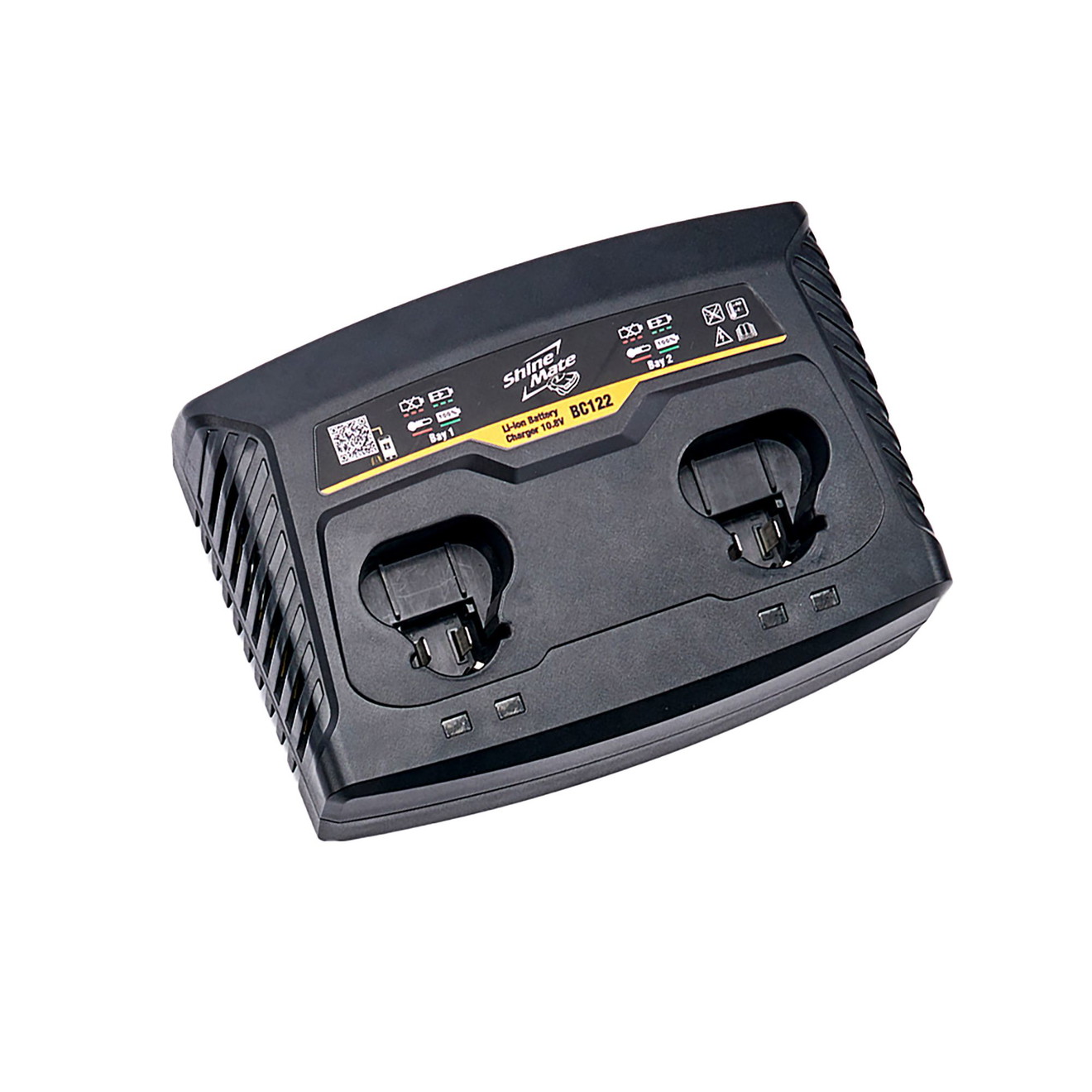 ShineMate Бързо зарядно BC122 Dual Parallel за 10.8V батерии