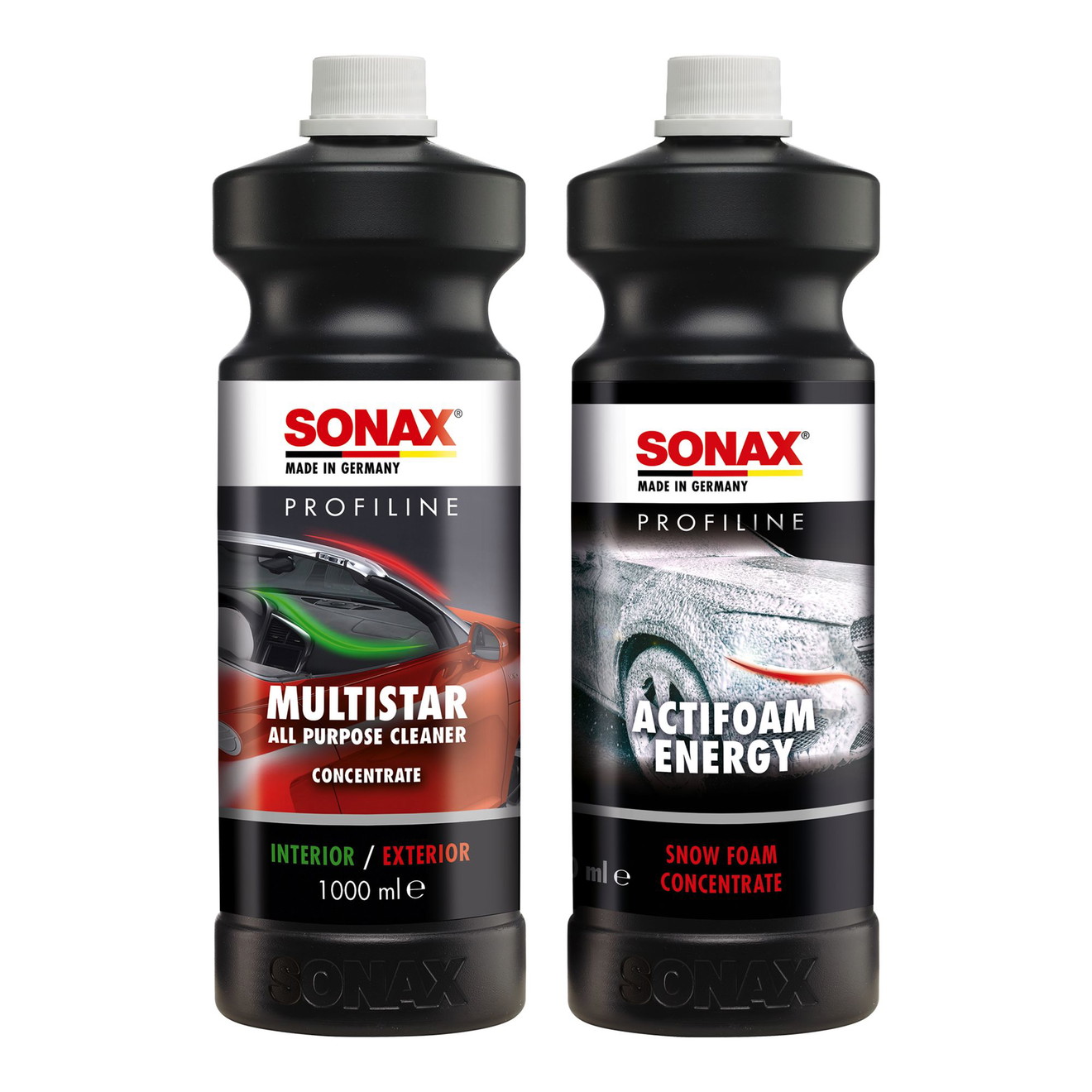 SONAX PROFILINE Super Reinigingsbundle ActiFoam Energy + MultiStar 2000ml