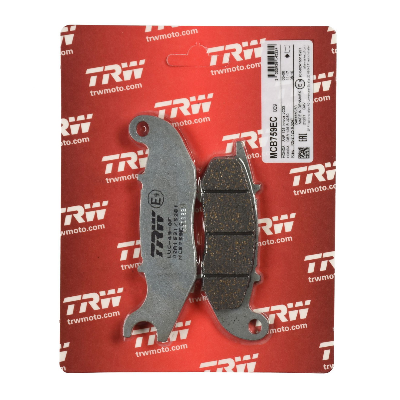 TRW Bremsbelag organisch MCB759EC