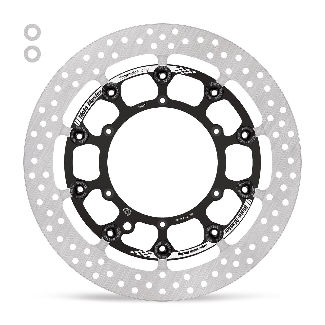 Moto-Master Bremsscheibe Halo T-Floater Supermoto Racing 320 + Spacer