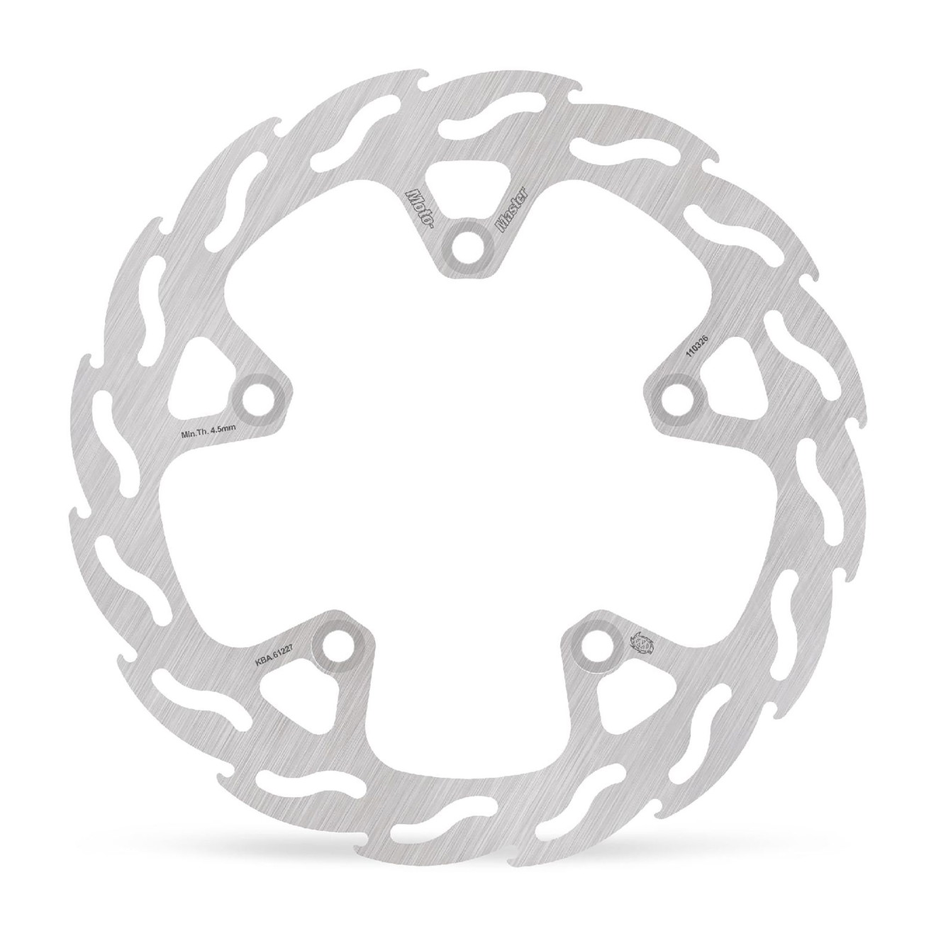 Moto-Master Bremsscheibe Flame vorn starr mit ABE