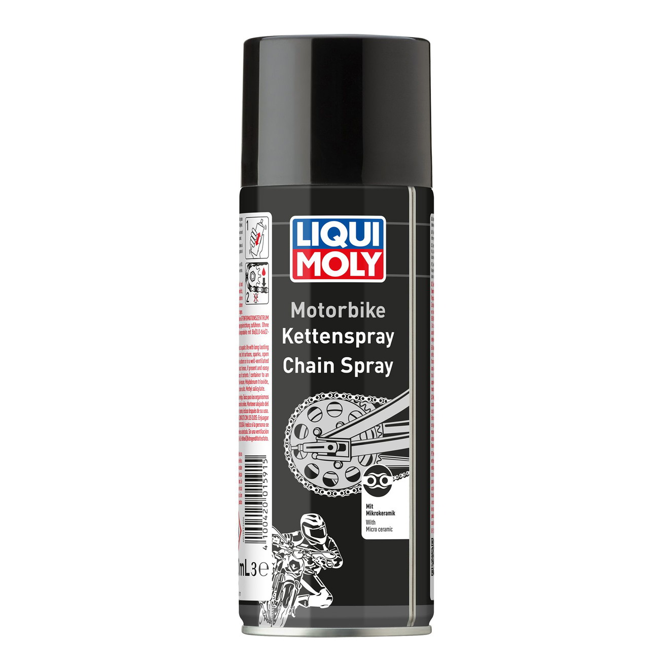 LIQUI MOLY Motorbike Kettenspray weiß 400ml