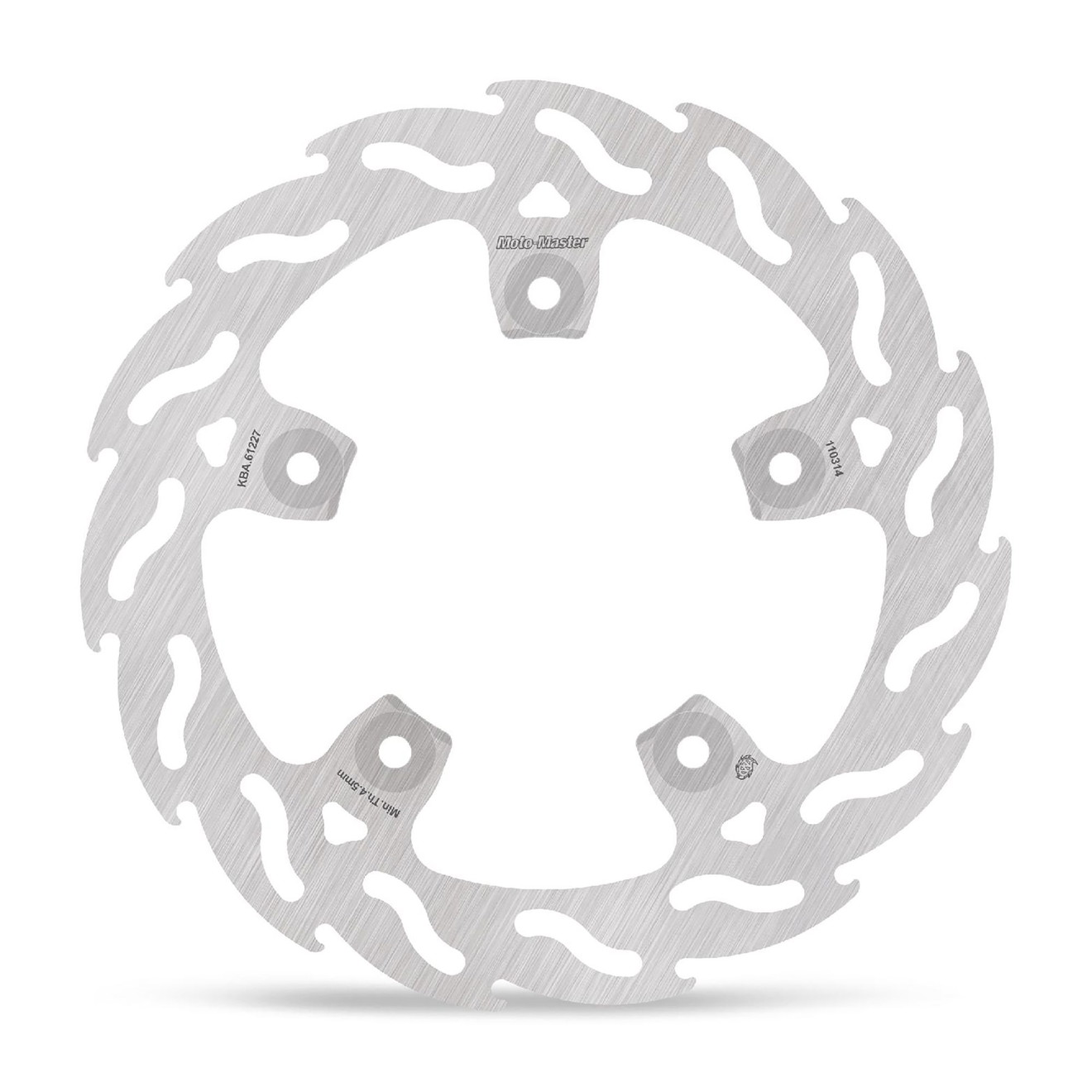 Moto-Master Bremsscheibe Flame hinten starr mit ABE