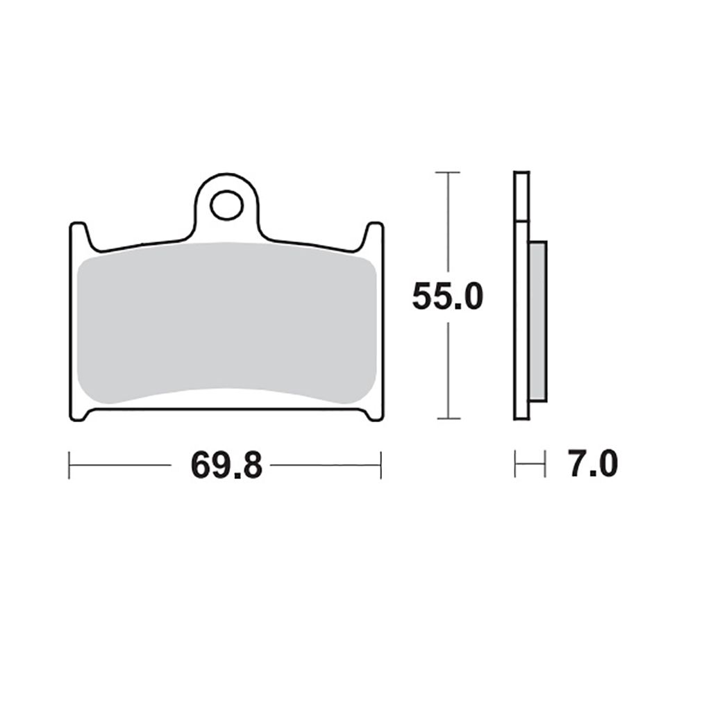 Moto-Master Bremsbelag RoadPRO Ceramic