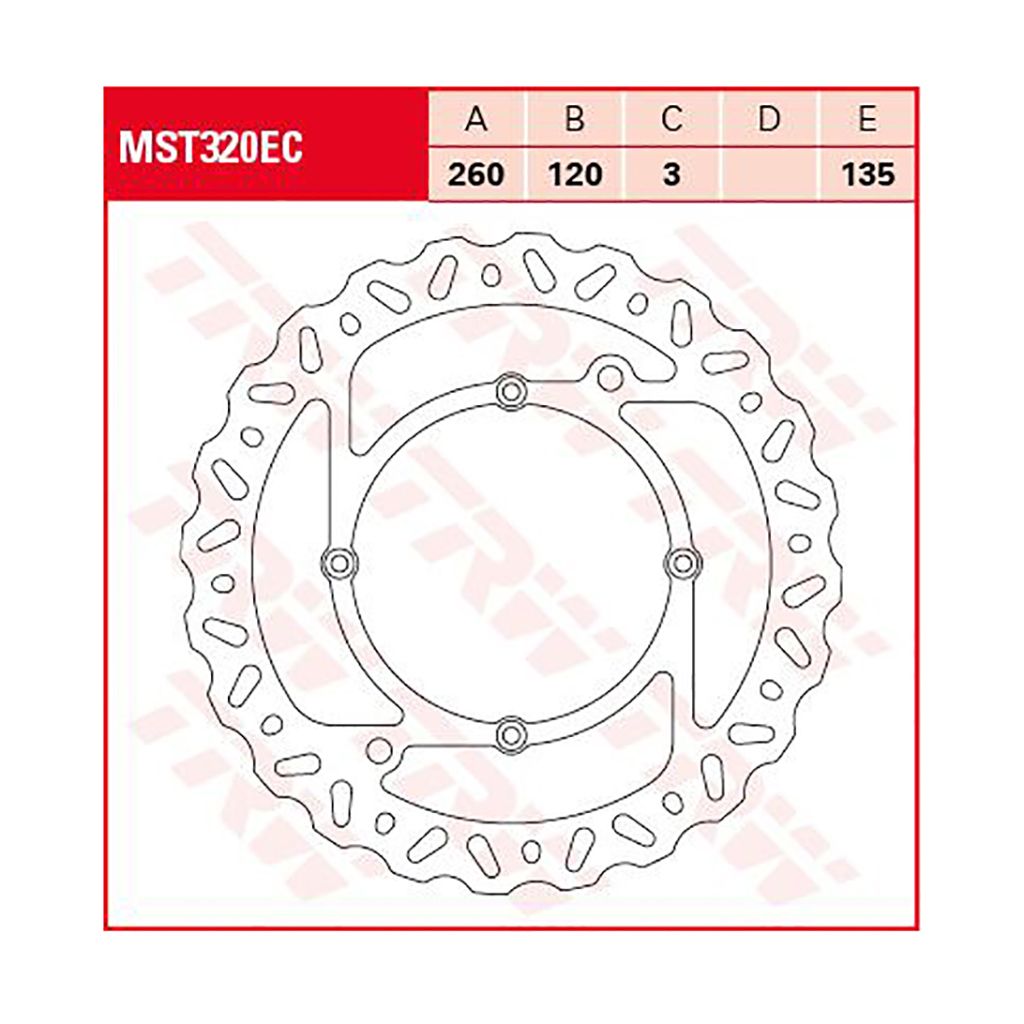 TRW Bremsscheibe Eco Offroad