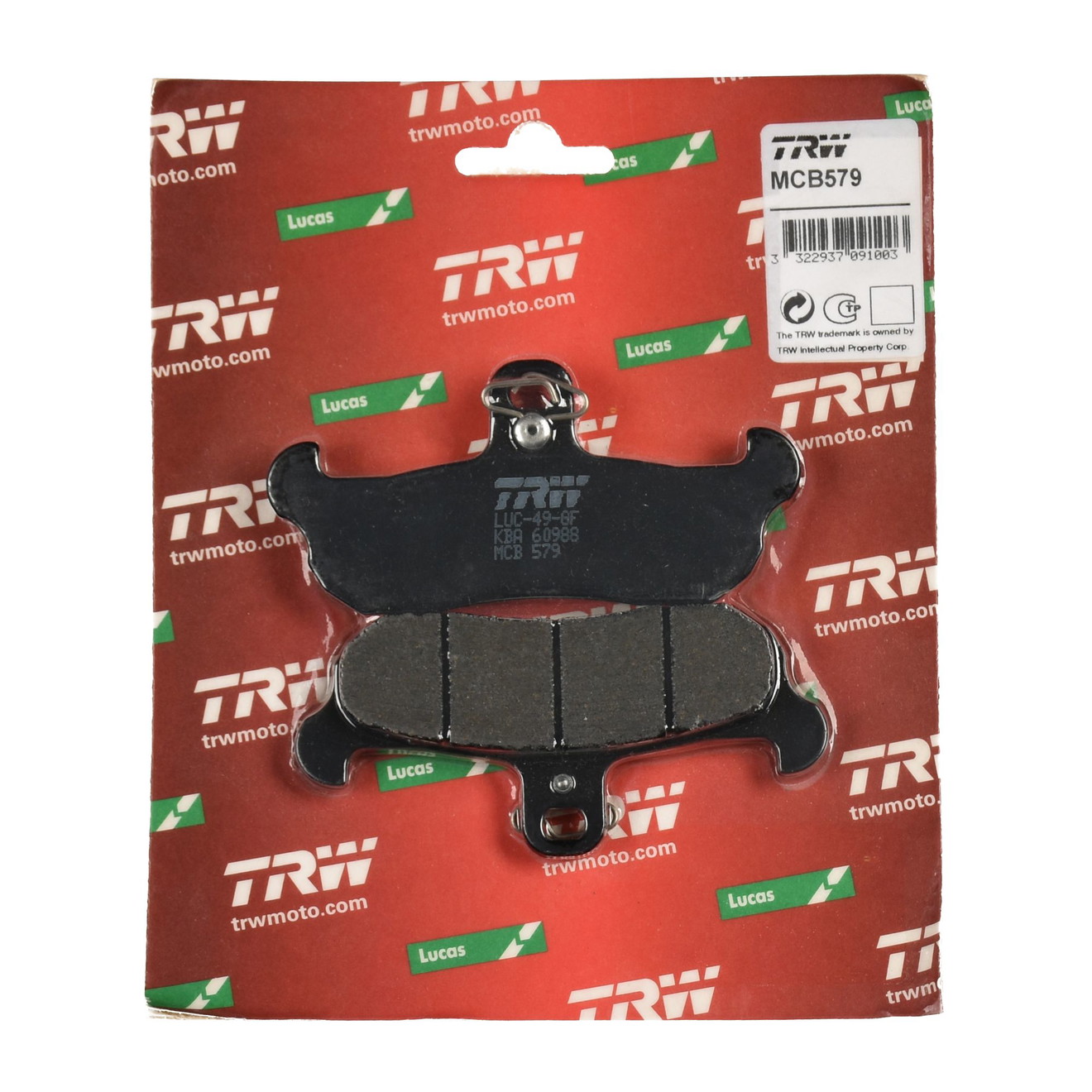 TRW Bremsbelag organisch MCB579