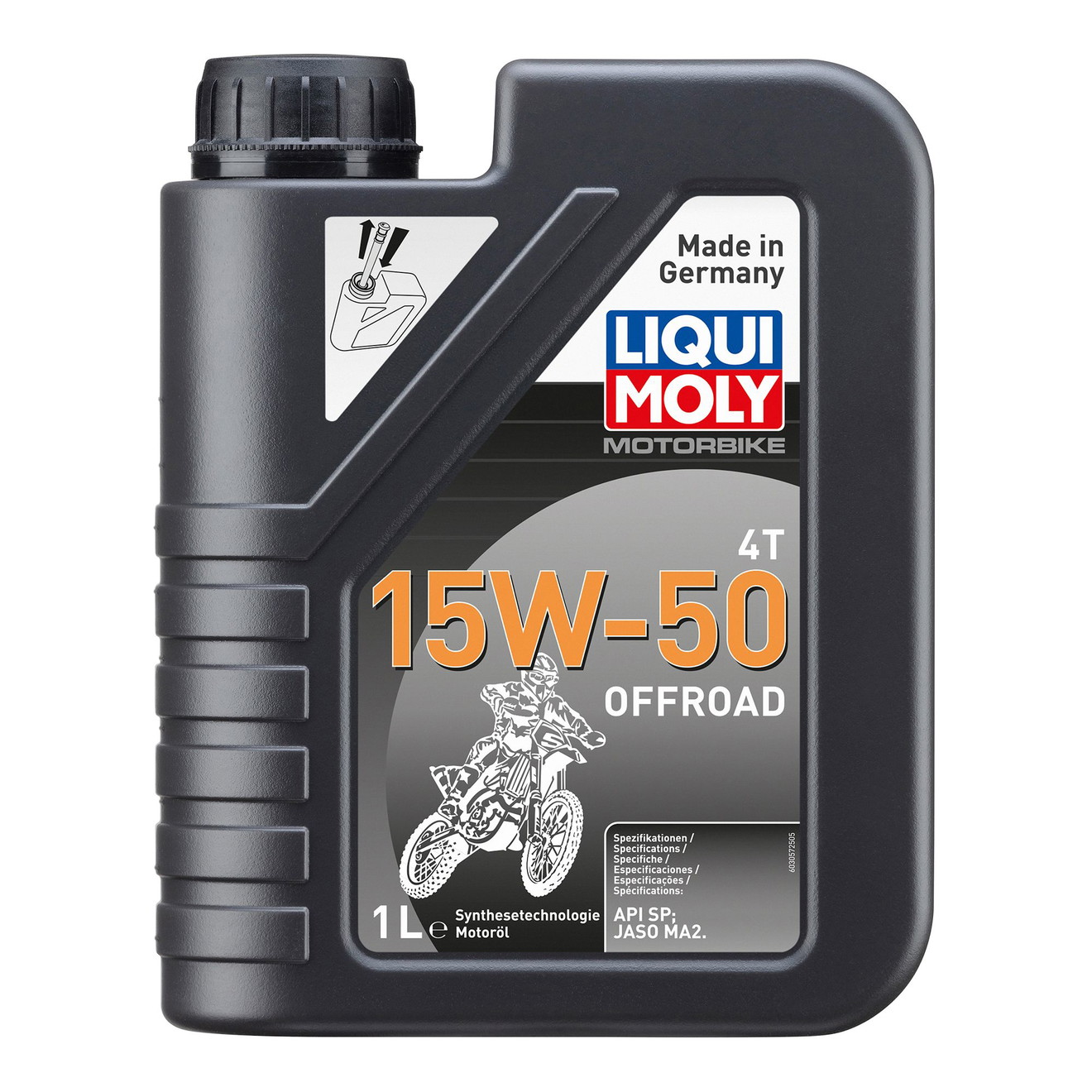 LIQUI MOLY Motoröl Motorbike 4T 15W-50 Offroad 1l