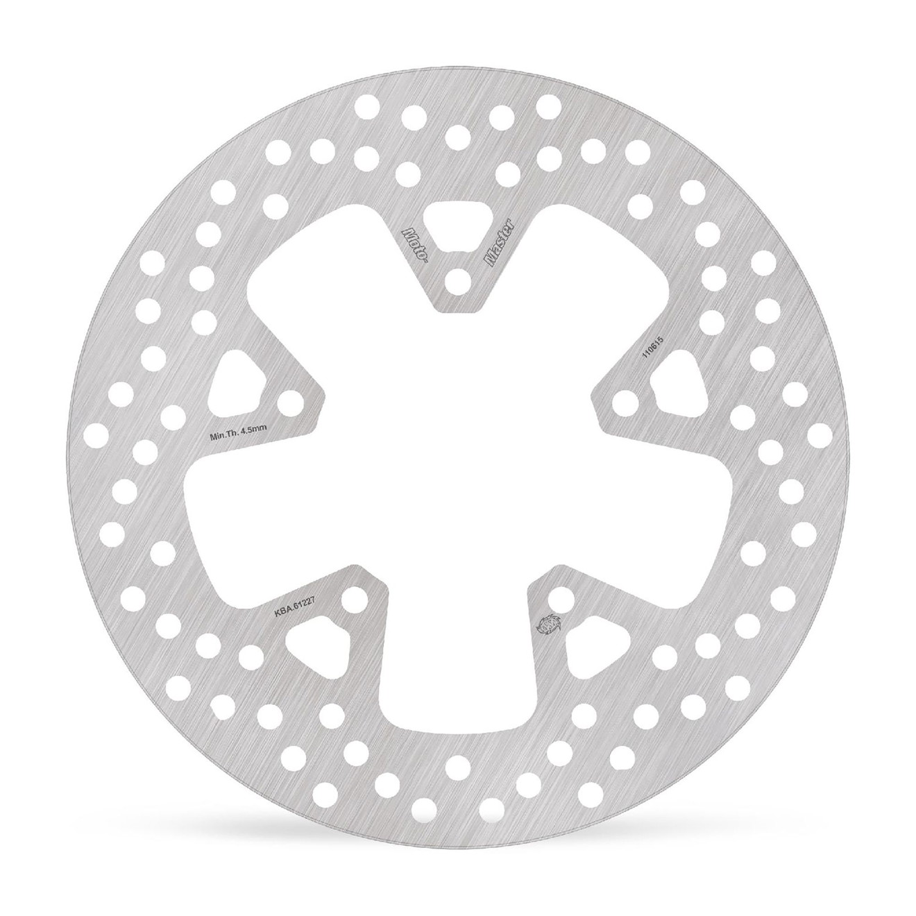 Moto-Master Bremsscheibe Halo hinten starr mit ABE