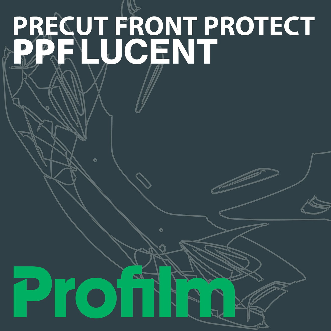 Profilm PPF PreCut Frontkit LUCENT Gloss -L- Lackschutzfolie Folienzuschnitt