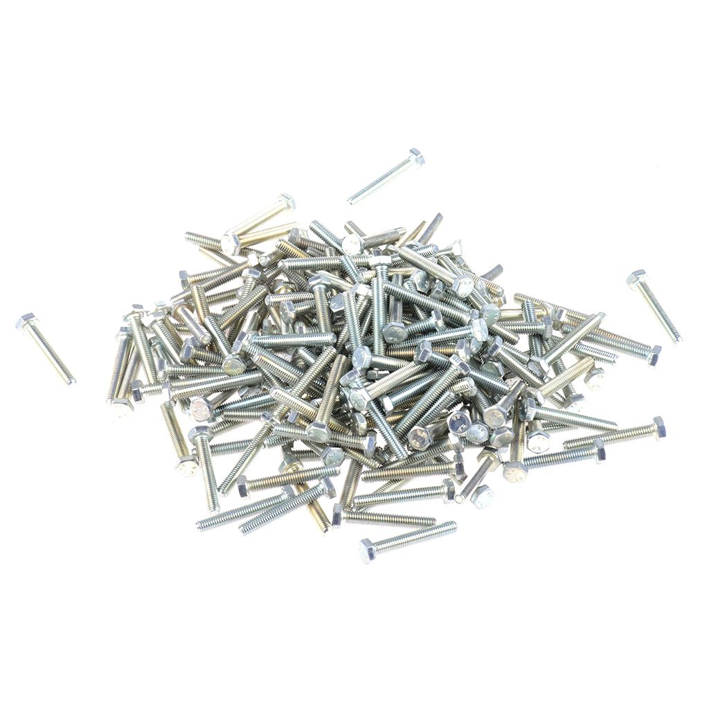 MotoLibre Schraube M6 40mm sechskant 200er Set