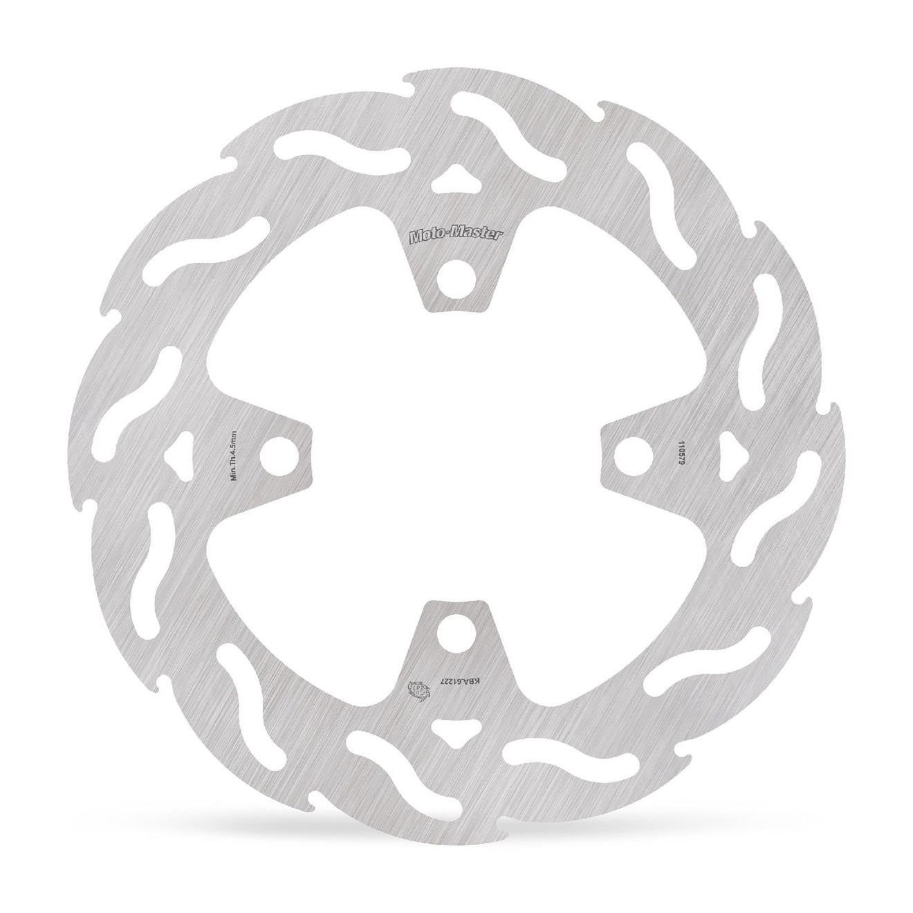 Moto-Master Bremsscheibe Flame hinten starr mit ABE