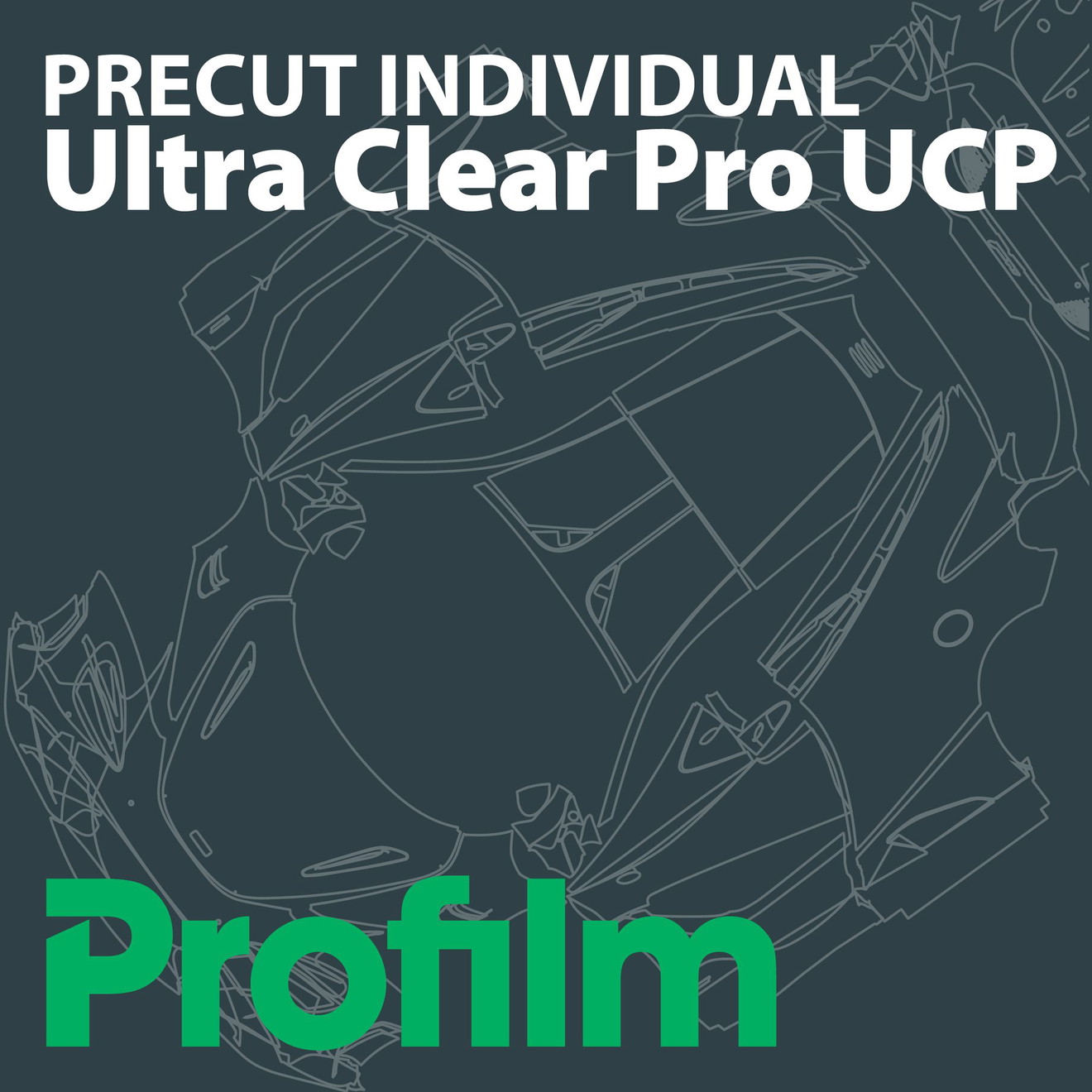 Profilm Custom PreCut UCP Lackschutzfolie pro lfm