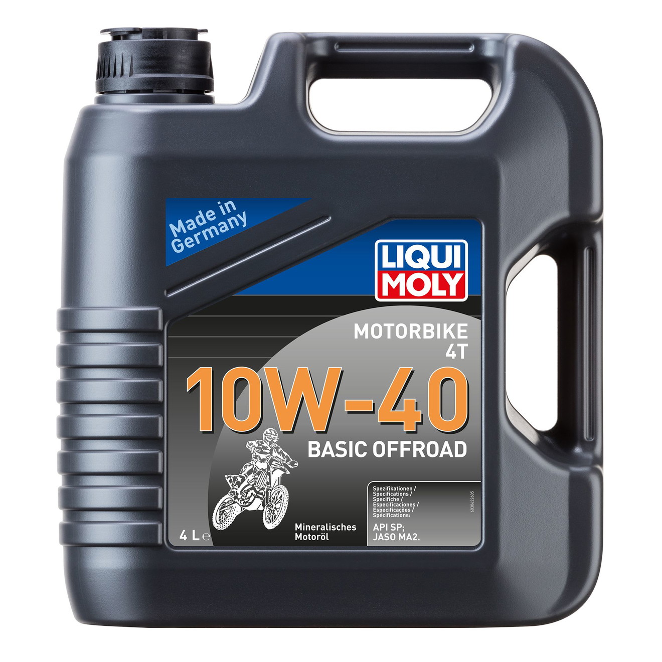 LIQUI MOLY Motoröl Motorbike 4T 10W-40 Basic Offroad 4l