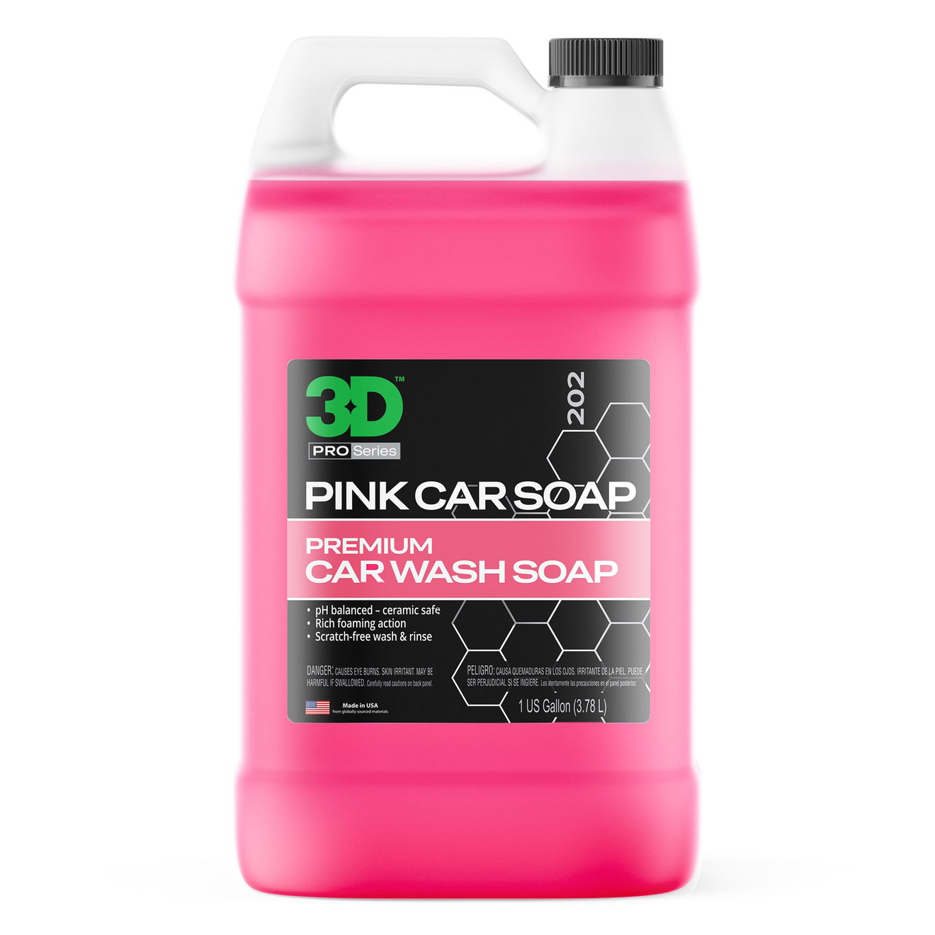 3D Roze Autoshampoo - Geschikt voor Schuimpistolen 3780ml