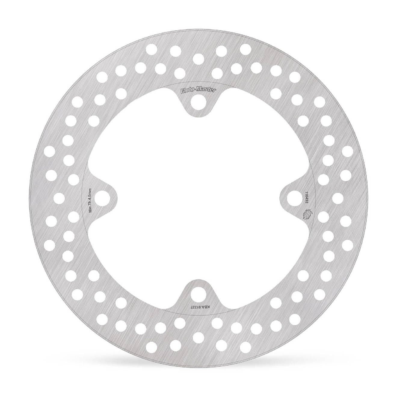 Moto-Master Bremsscheibe Halo hinten starr mit ABE