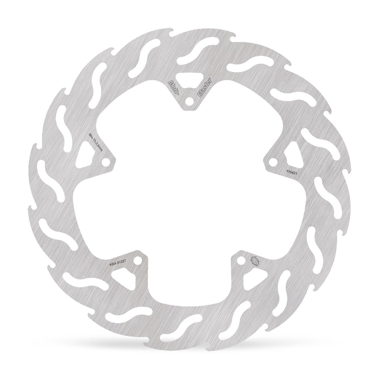 Moto-Master Bremsscheibe Flame vorn links starr mit ABE