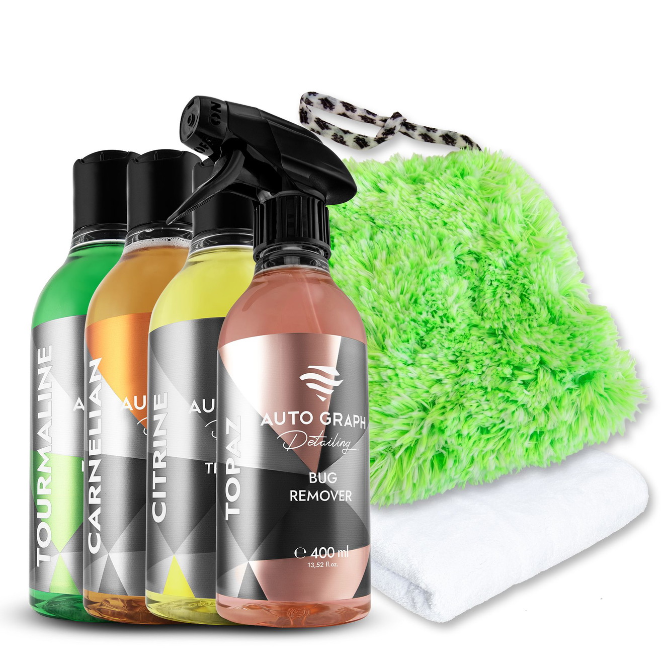 Set Detailing AUTO GRAPH Complete Wash L cu 5 piese