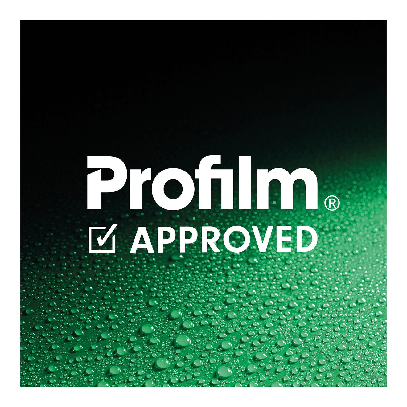 Profilm Schild 60x60cm "Profilm Approved"