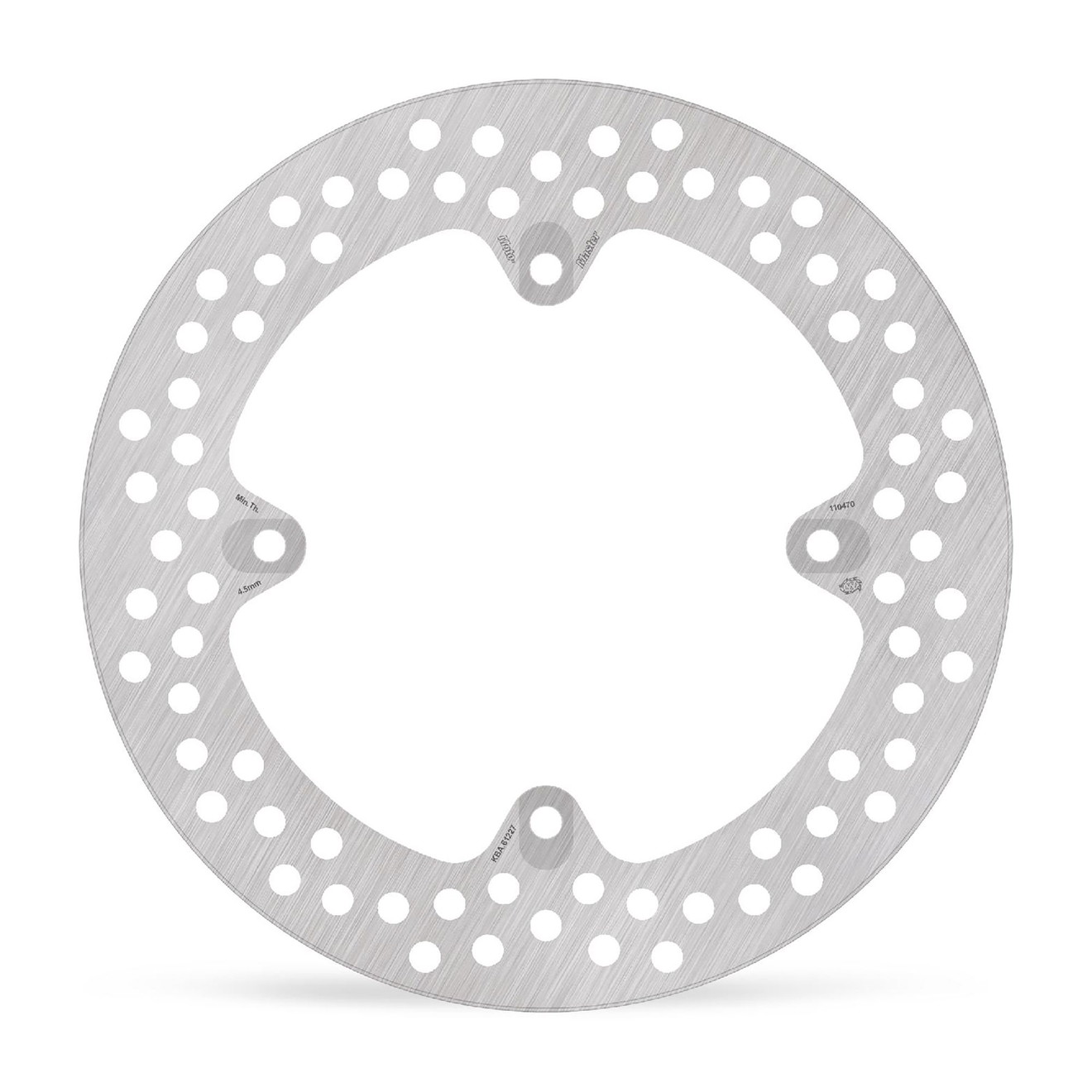 Moto-Master Bremsscheibe Halo hinten starr mit ABE