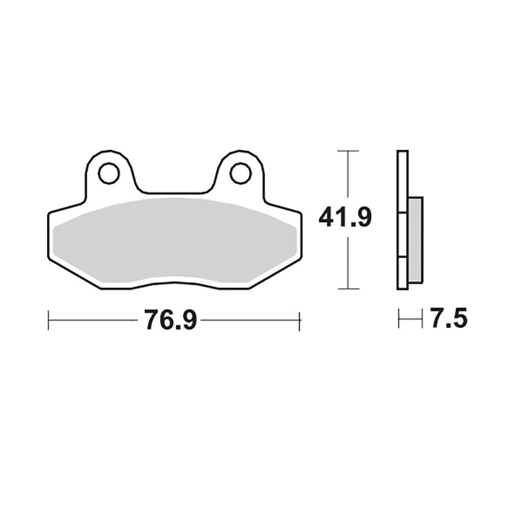 Moto-Master Bremsbelag RoadPRO Ceramic