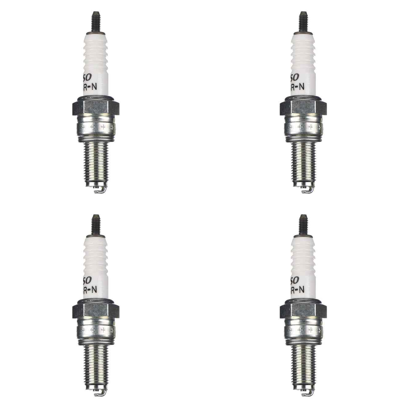 DENSO Zündkerze U22ESR-N m. Schraub-Nippel 4er Set