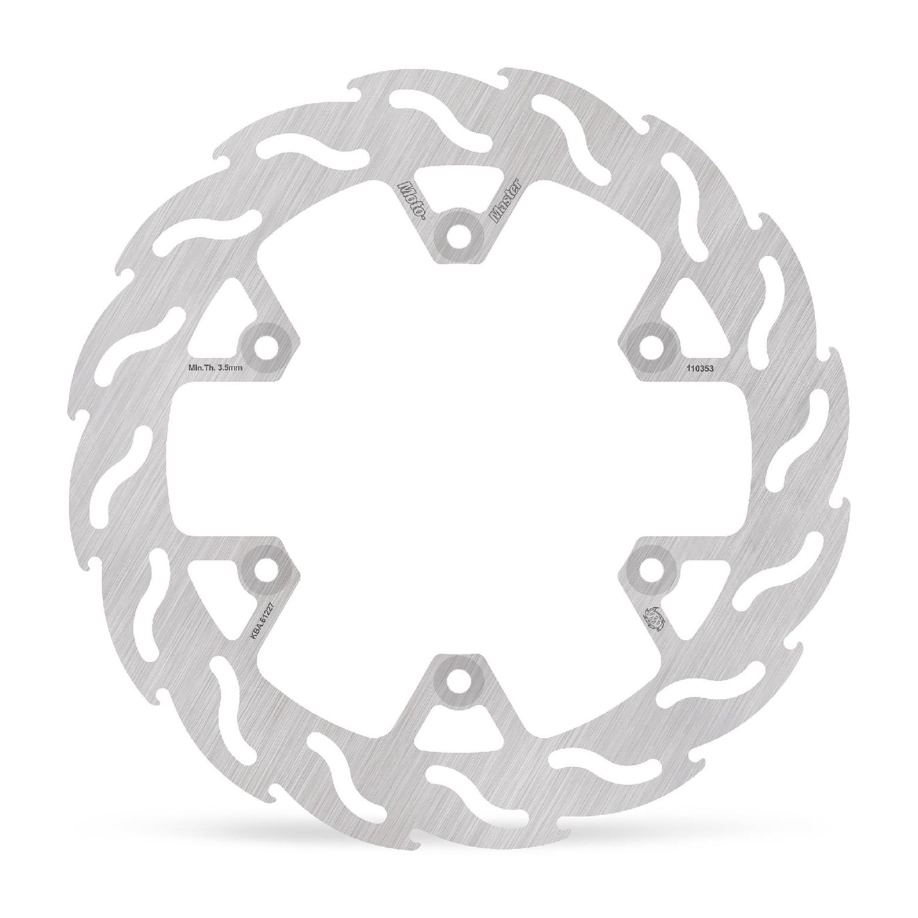 Moto-Master Bremsscheibe Flame starr mit ABE