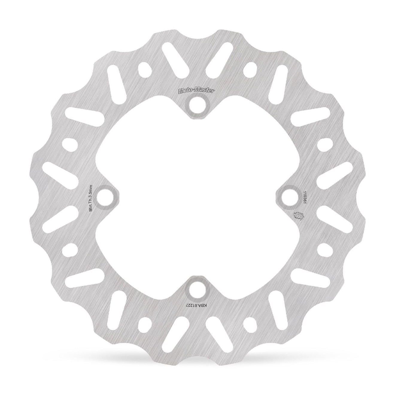 Moto-Master Bremsscheibe Nitro hinten starr mit ABE