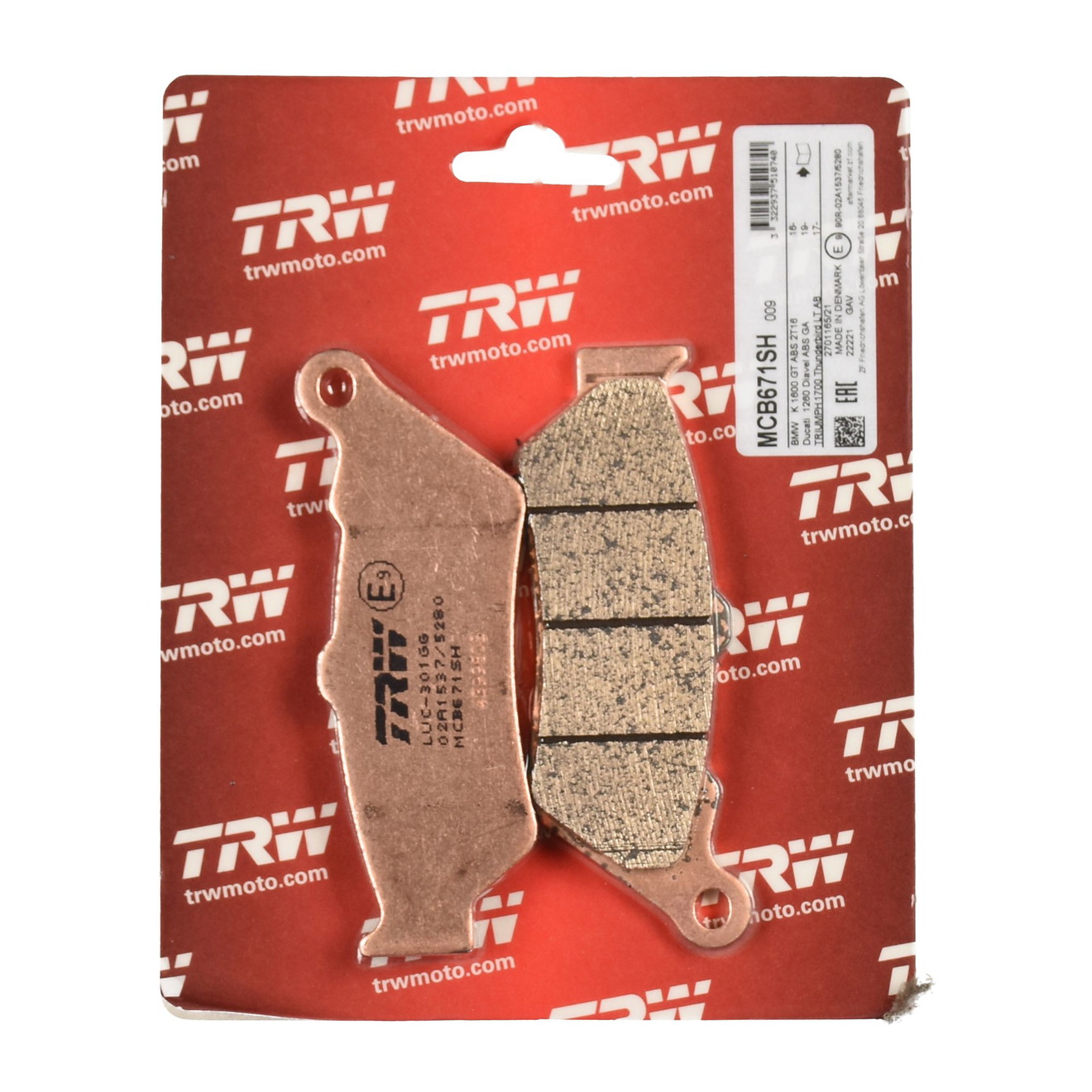 TRW Bremsbelag Sinter Street