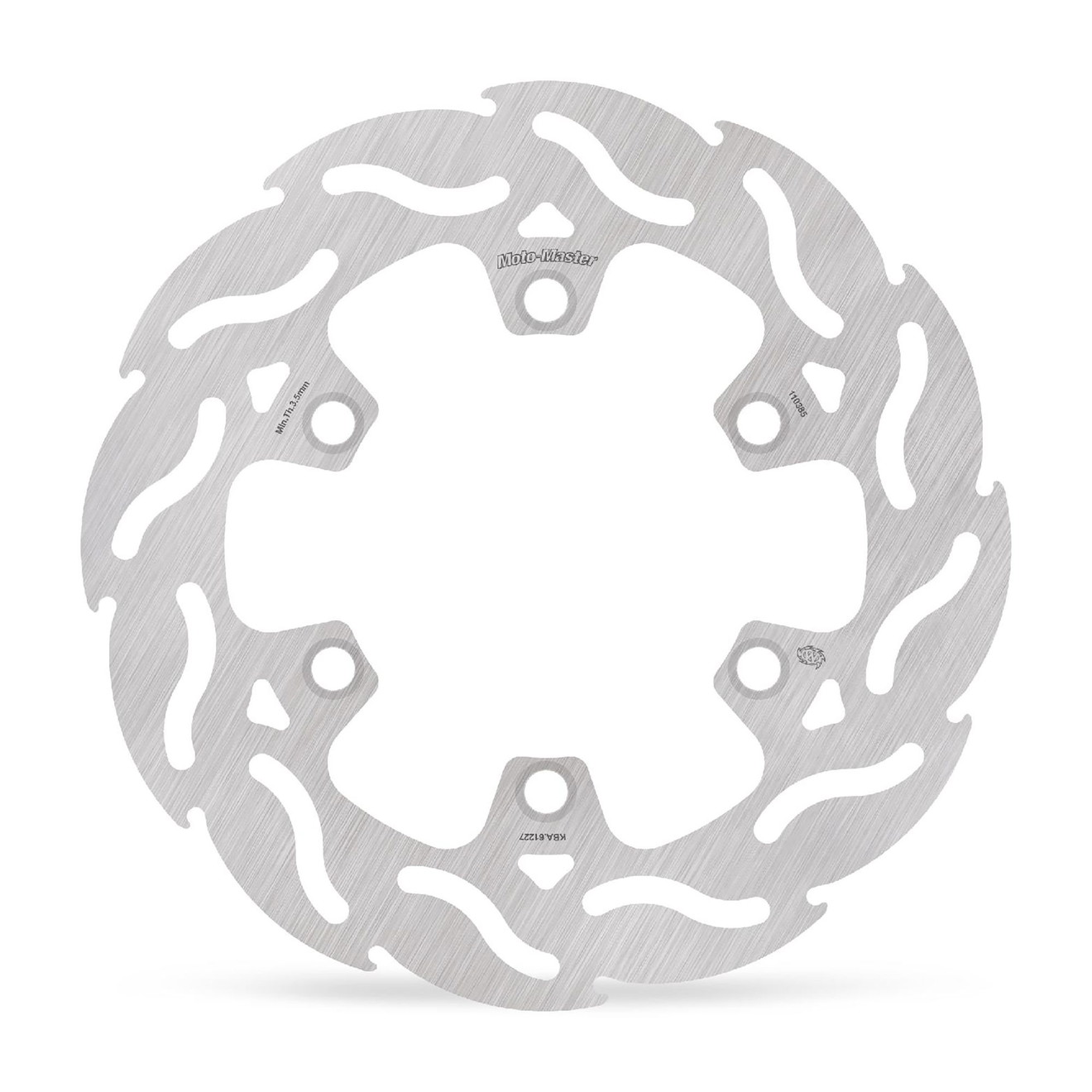 Moto-Master Bremsscheibe Flame hinten starr mit ABE
